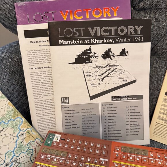 Lost Victory: Manstein At Kharkov, Winter 1943 (open, unpunched) GMT9407 - Picture 11 of 15